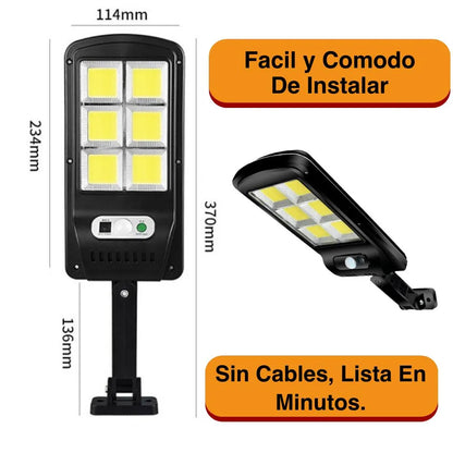 Lampara Solar Inteligente Y Resistente